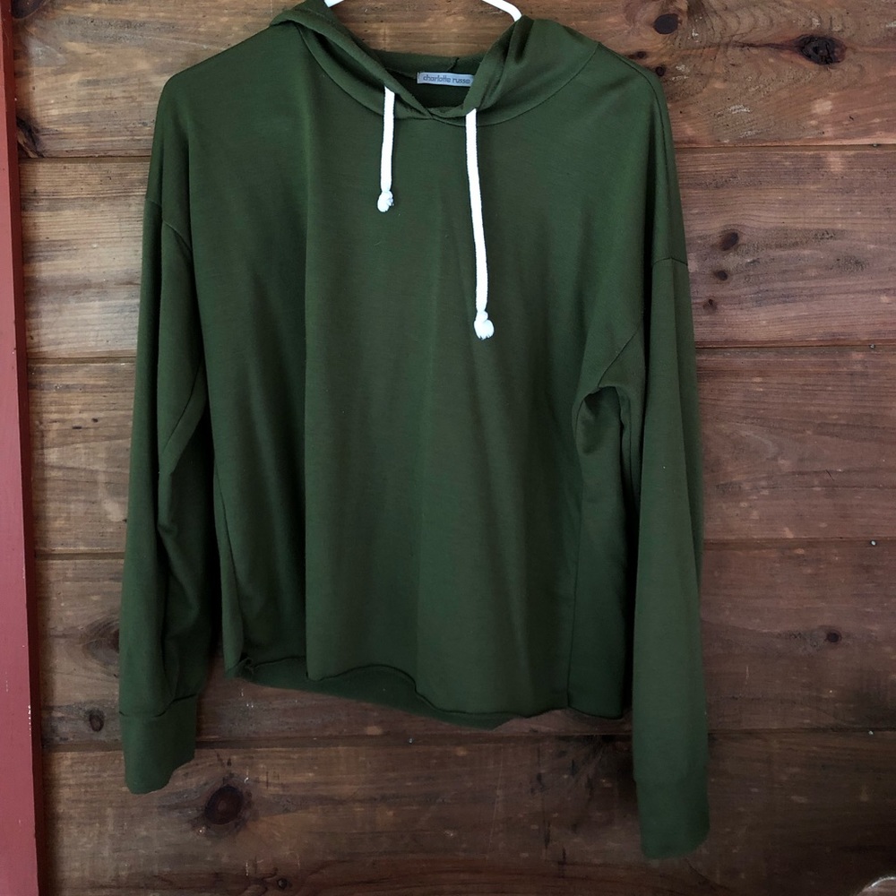 Cropped sweatshirt